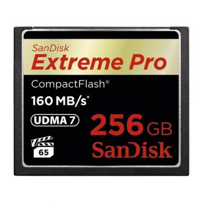 SanDisk Extreme Pro Compact Flash 160MB s 256GB