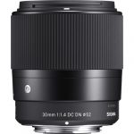 Sigma 30mm f1.4 DC DN Contemporary Lens for Sony E 2