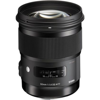 Sigma 50mm f1.4 DG HSM Art Lens for Canon EF