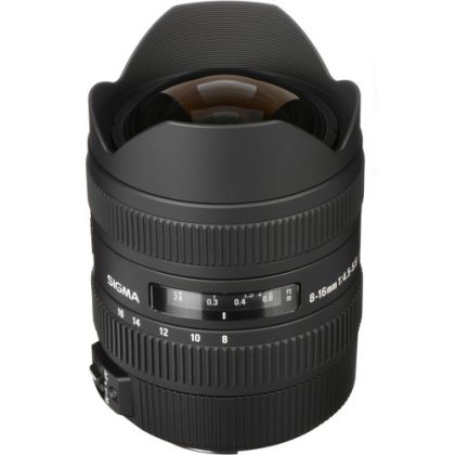Sigma 8 16mm f4.5 5.6 DC HSM Lens for Canon EF